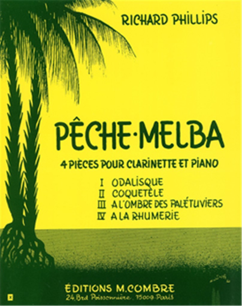 Pêche Melba (4 pièces)